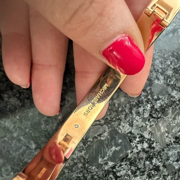 Michael Kors Gold and Brown Bracelet - Picture 5 of 16